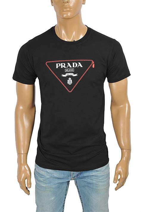 prada men tshirt|Prada men's t shirts cheap.